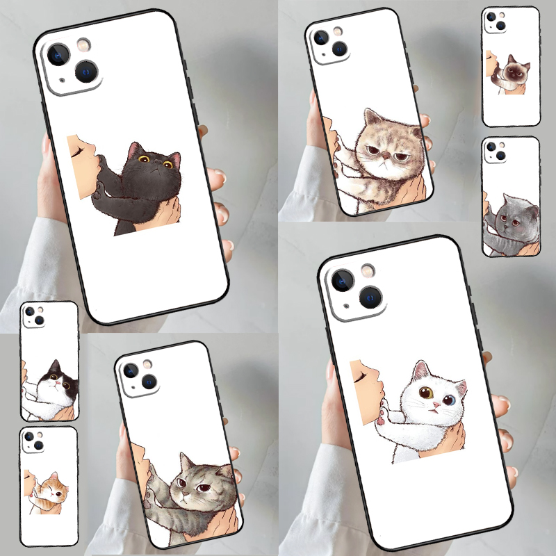 Oppo Reno 12 - 「キス猫」のかわいい子猫のイラストが描かれた、OPPO Find X9 Ultra、X5、X6、X8 Pro、OPPO Reno