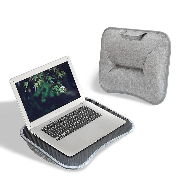 Tablet Lap Desk - ポータブル小型枕テーブル泡粒子ラップコンピュータデスクタブレットコンピュータベッドデスク