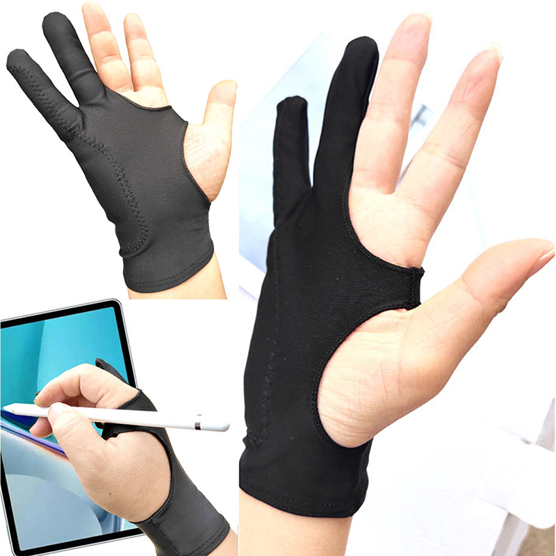Drawing Glove Artist - 描画グローブ アンチタッチ 2 本指手袋 iPad グラフィック描画タブレット