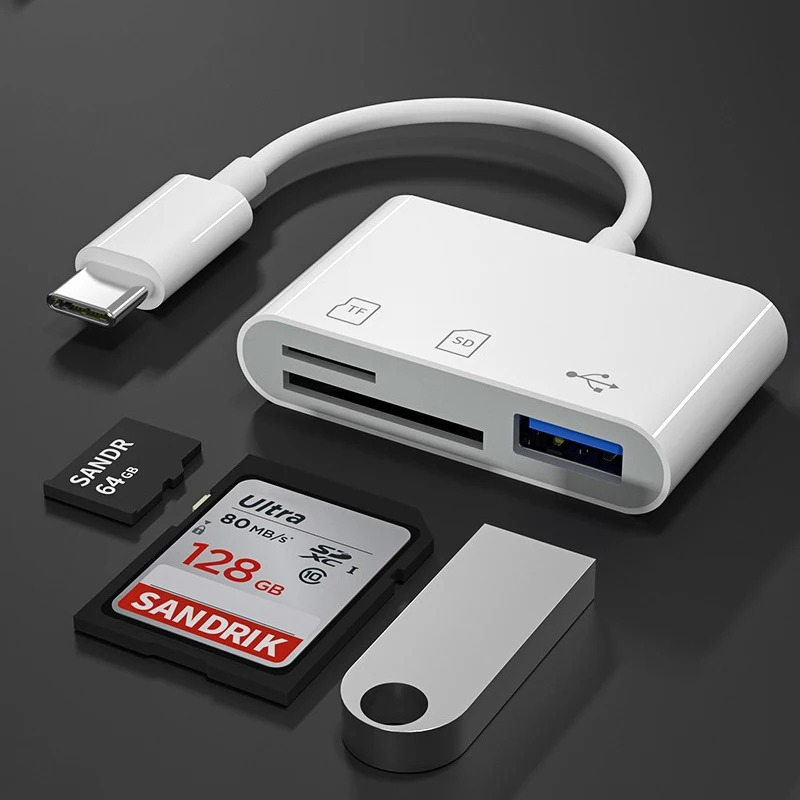 Usb Hub Type C - 3 in 1 Type-C - USB-C