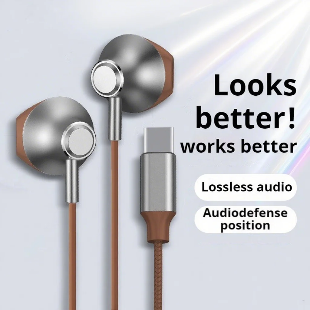 Wired Earphone Lightning - 6Dサラウンドベース有線Bluetoothイヤホン Apple Lightning iPhone 11-17 Pro