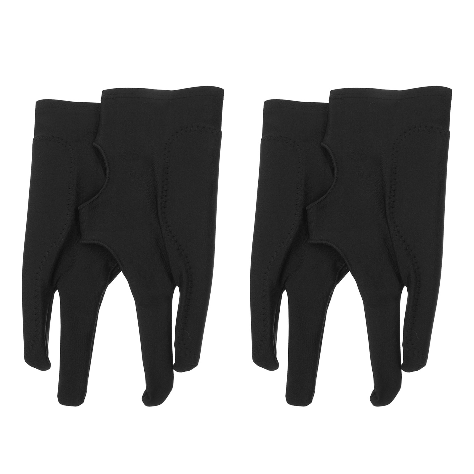 Drawing Glove Artist - 4個入り、2本指用、グラフィックタブレット用、にじみ防止、滑らかな描画を実現するアーティスト用グローブ、スタイラスペン対応、スケッチ用グローブ。