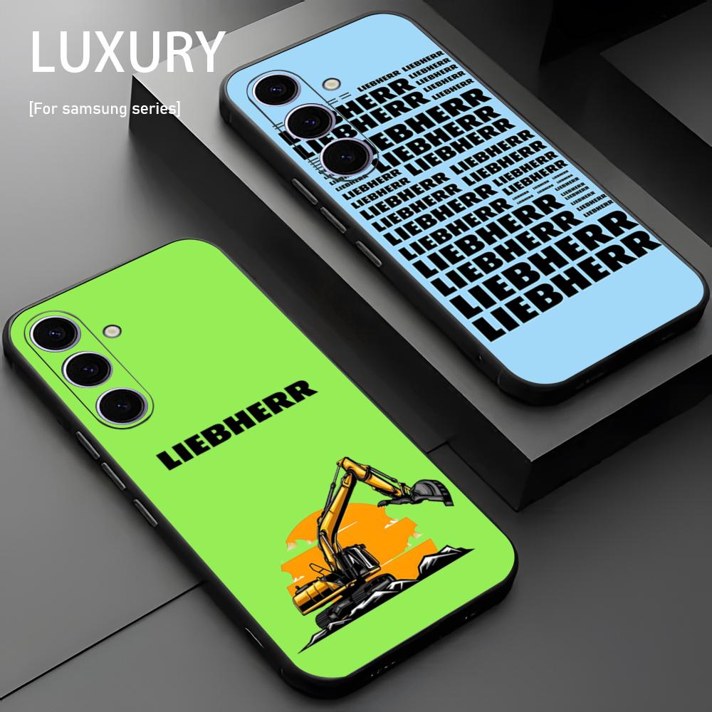 ロゴ L-liebherr エクスカベーター電話ケース サム - Samsung Galaxy S24 のレビューと価格
