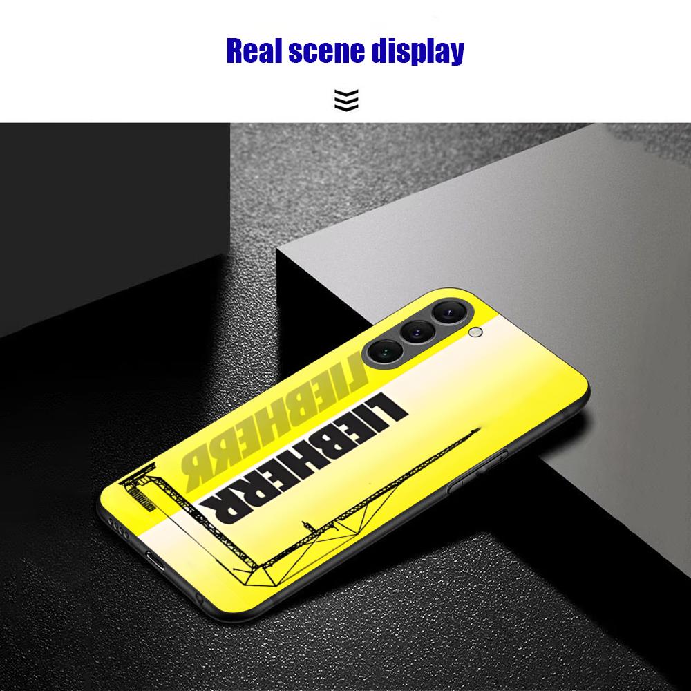 ロゴ L-liebherr エクスカベーター電話ケース サム - Samsung Galaxy S24 のレビューと価格