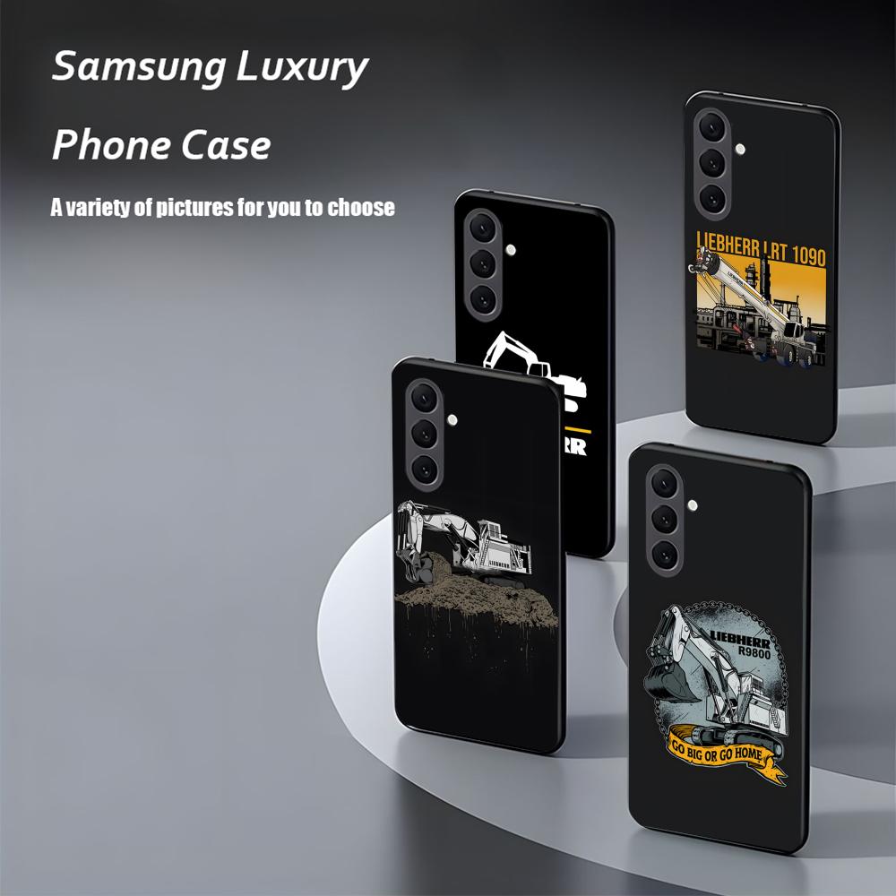 ロゴ L-liebherr エクスカベーター電話ケース サム - Samsung Galaxy S24 のレビューと価格