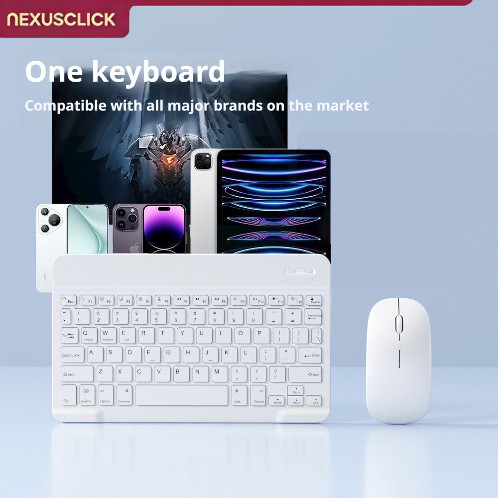 NexusClick Bluetooth キーボードとマウス - Android Tablet Gaming Accessories のレビューと価格
