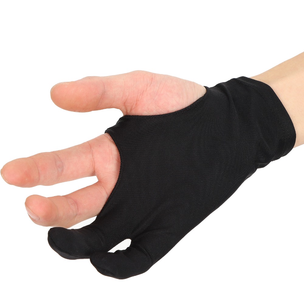 2個入り耐久性のある二本指デザインの描画用手袋、誤操作防止、 - Drawing Glove Artist のレビューと価格
