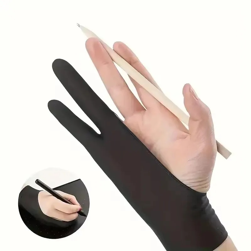 タッチペン対応の指2本用ペイントグローブ。左右両用。iPad - Drawing Glove Artist のレビューと価格