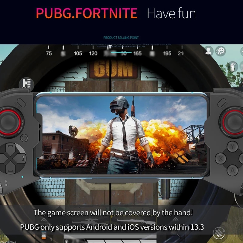 ゲームパッド iPhone Android 携帯電話制御 B - Android Tablet Gaming Accessories のレビューと価格