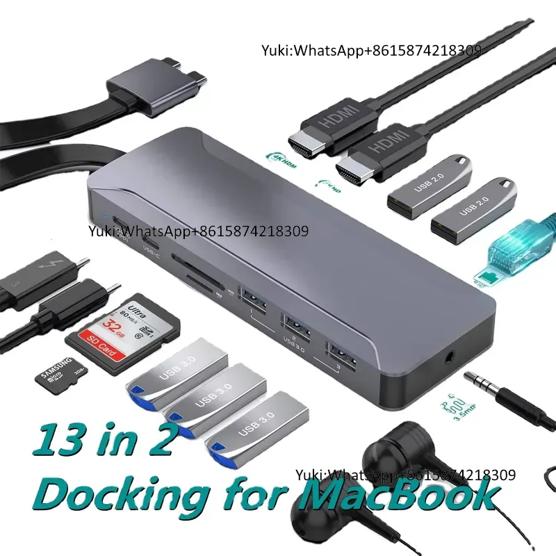 ホットセール中 デュアルディスプレイ対応 Type-C to - Usb Hub Type C のレビューと価格