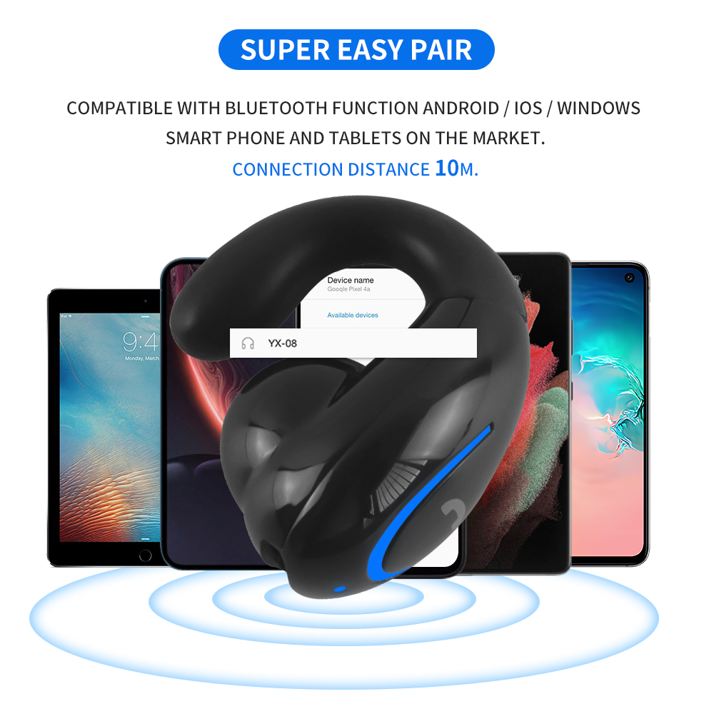 Bluetoothヘッドセット,長いバッテリー寿命,防水ip - Wired Earphone Lightning のレビューと価格