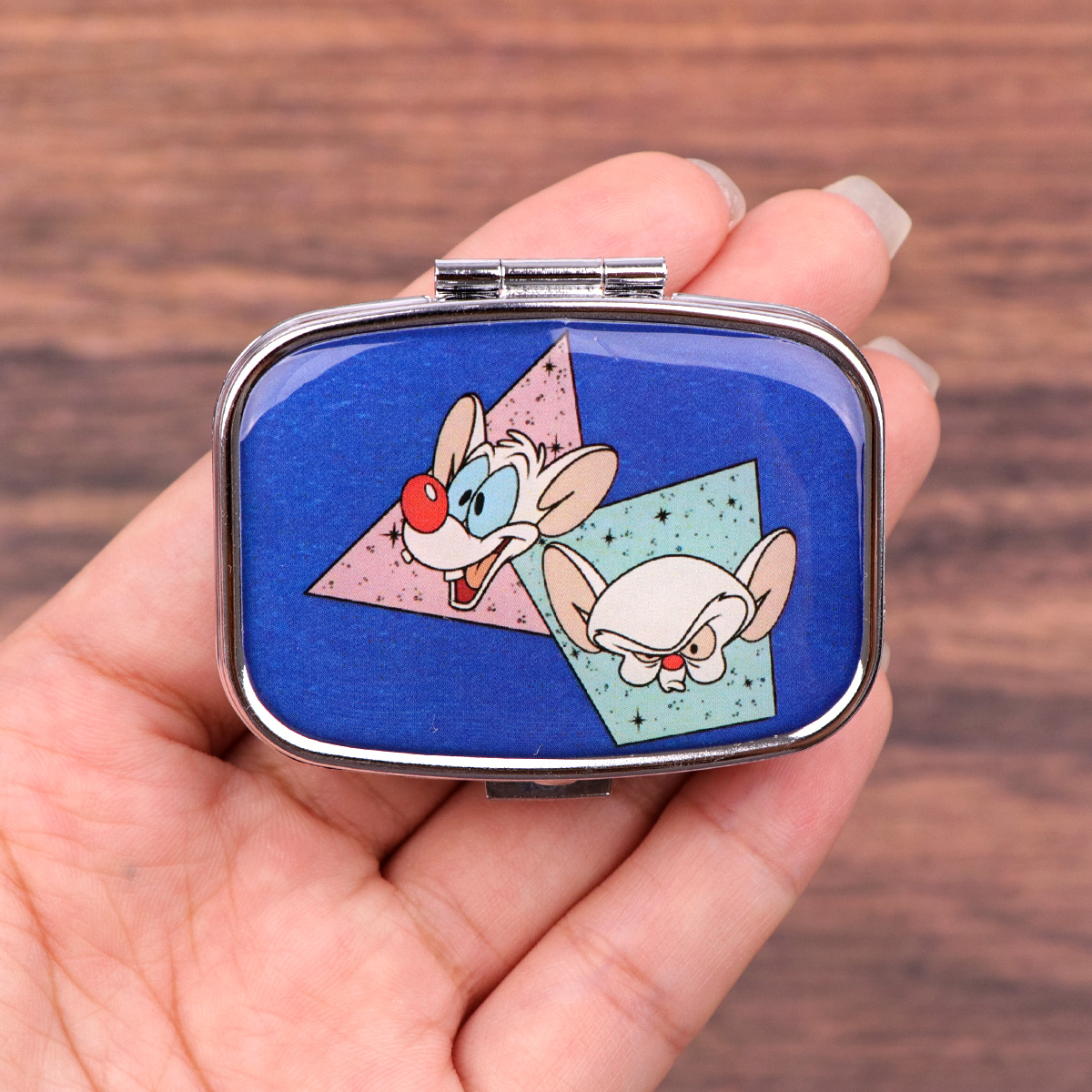 かわいいマウス漫画トラベルピルオーガナイザーポケットミニポー - Tablet Cute Accessories のレビューと価格