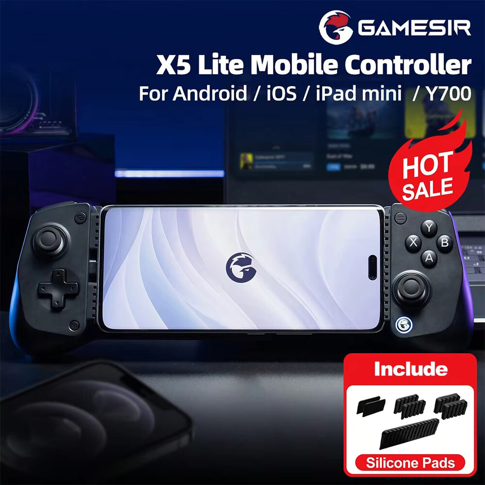 GameSir X5 Liteモバイルゲームコントローラー、 - Android Tablet Gaming Accessories のレビューと価格