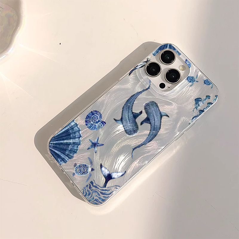 海洋動物クジラとカメのトレンドデザインスマホケース Sams - Samsung Galaxy A55 のレビューと価格