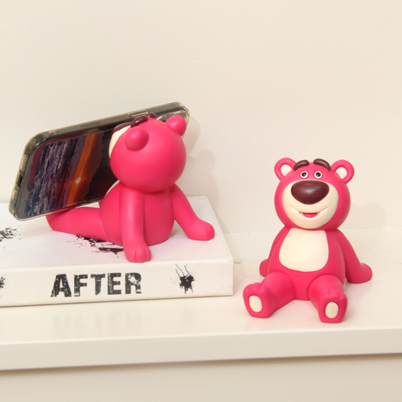 新しいロッツォ携帯電話ホルダー樹脂製キュートな漫画カワイイオ - Tablet Cute Accessories のレビューと価格