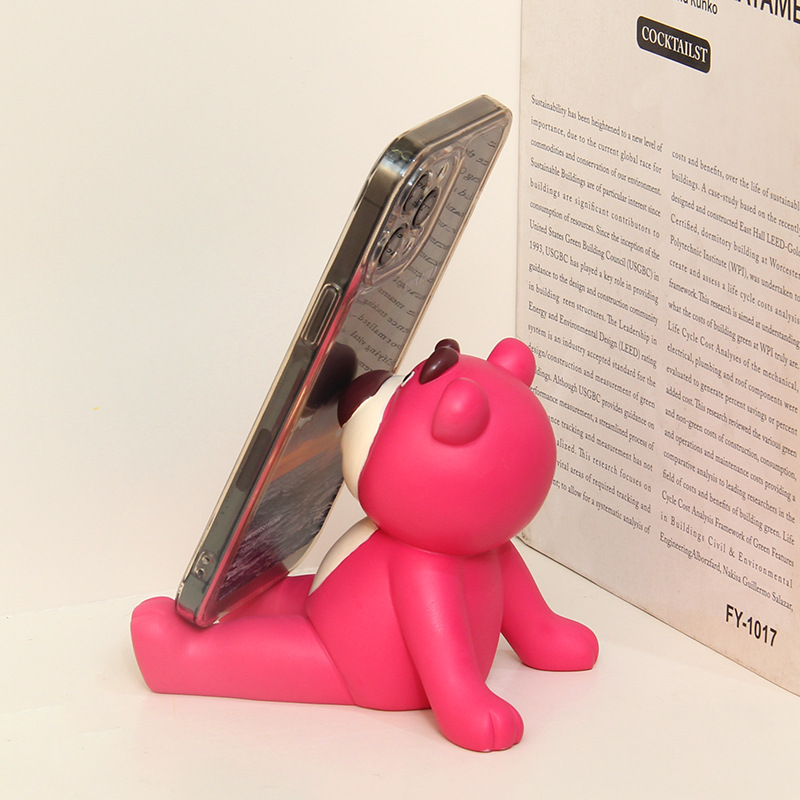 新しいロッツォ携帯電話ホルダー樹脂製キュートな漫画カワイイオ - Tablet Cute Accessories のレビューと価格