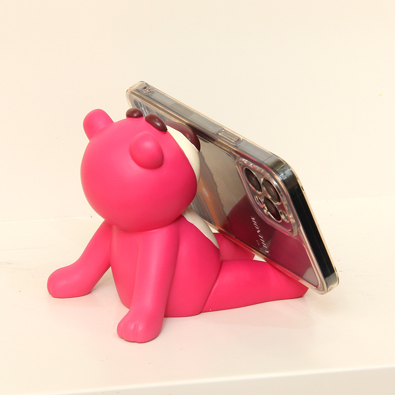新しいロッツォ携帯電話ホルダー樹脂製キュートな漫画カワイイオ - Tablet Cute Accessories のレビューと価格