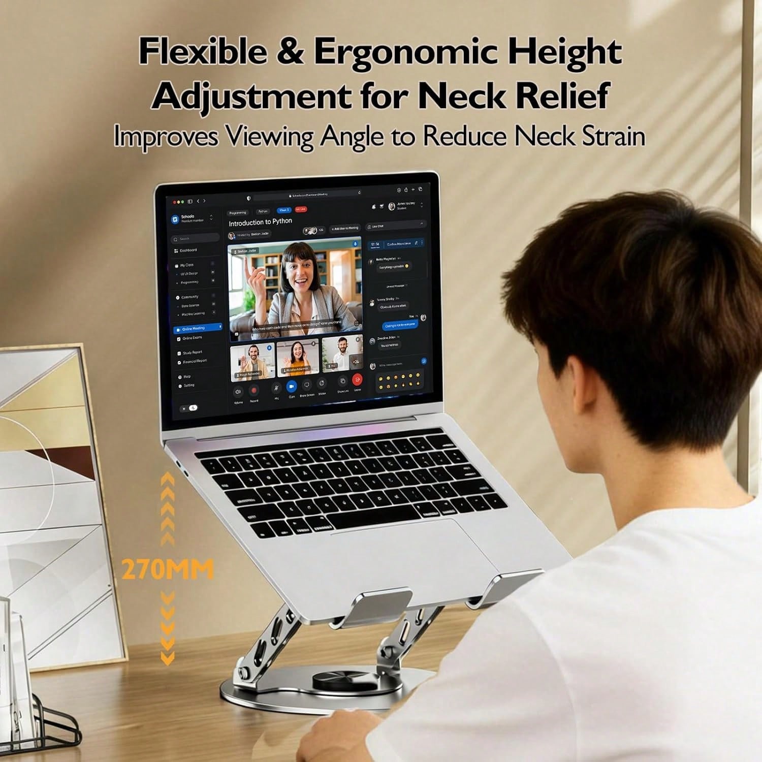 360 °   回転式デスク用ノートパソコンスタンド |   - Tablet Lap Desk のレビューと価格