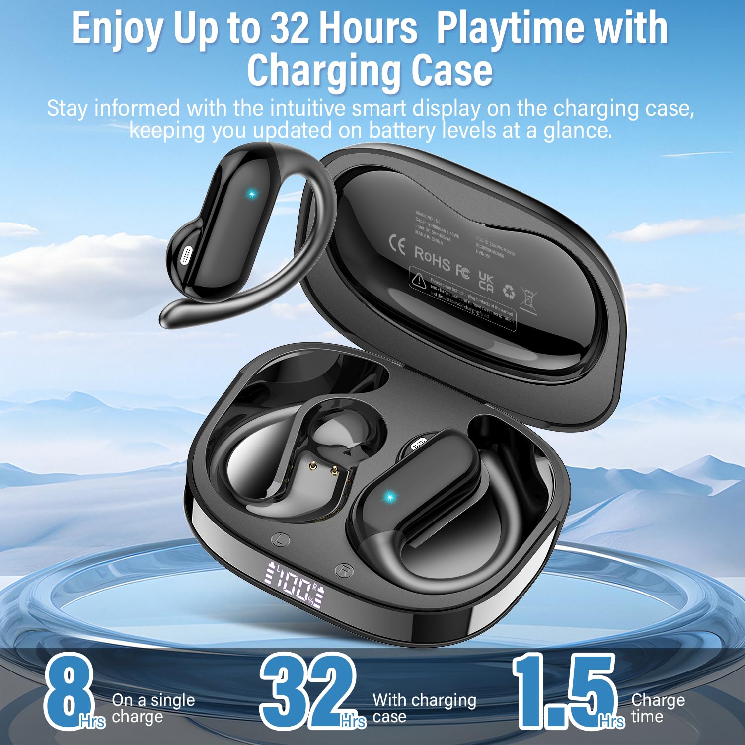 2026年オープンイヤーイヤホン Bluetooth 5.4 - Wired Earphone Lightning のレビューと価格