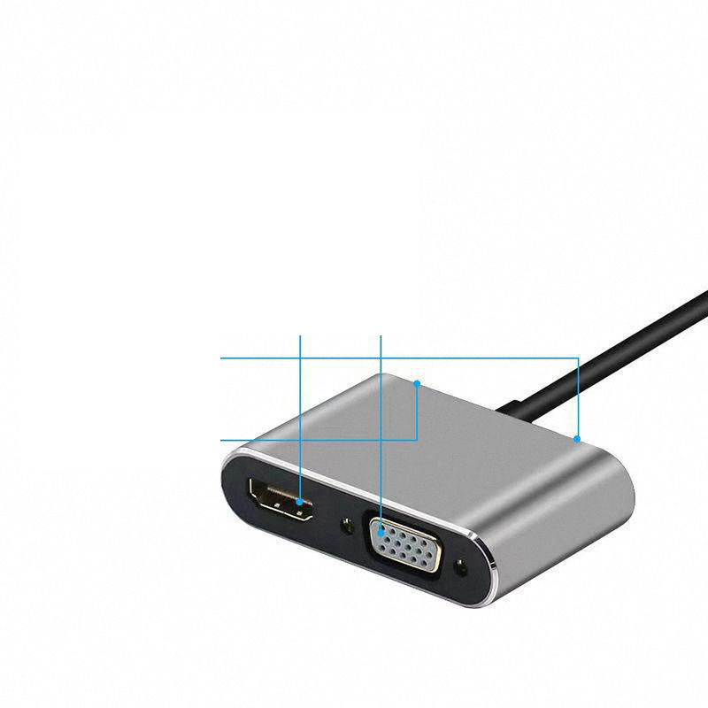 4K USB Type-C - VGA 1080P USB- - Usb Hub Type C のレビューと価格