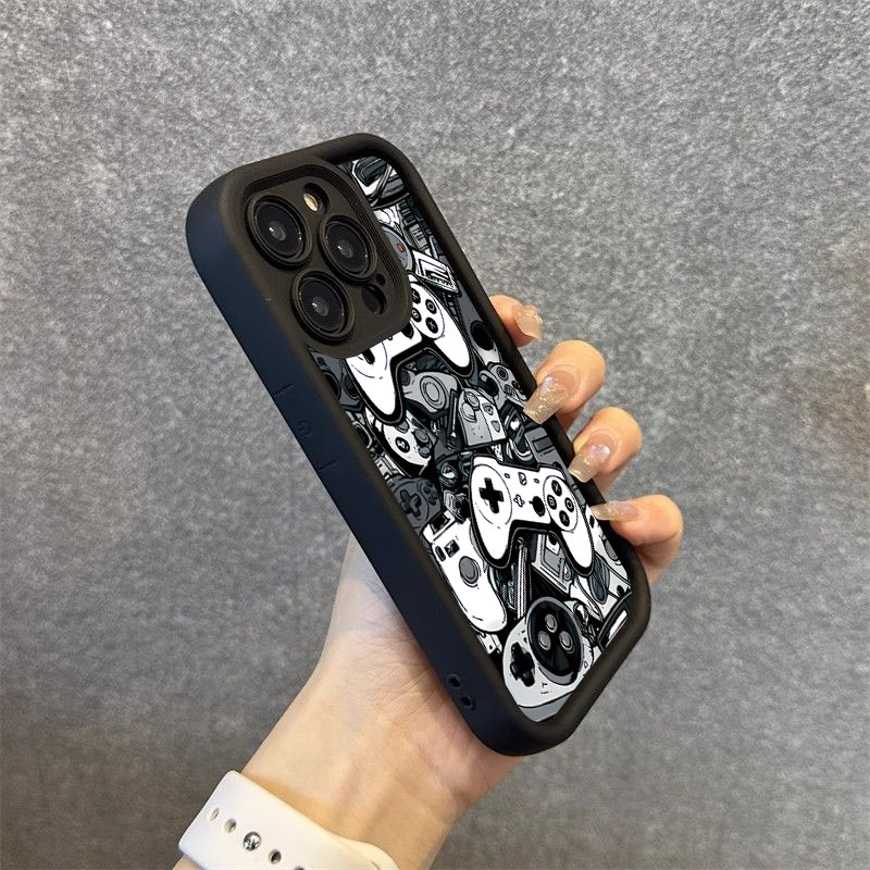 ゲームコントローラー型グラフィックシリコンケース サムスン  - Samsung Galaxy A55 のレビューと価格