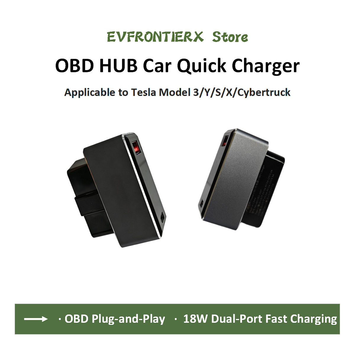 テスラ モデル 3/Y/X/S/サイバートラック用 OBD  - Usb Hub Type C のレビューと価格