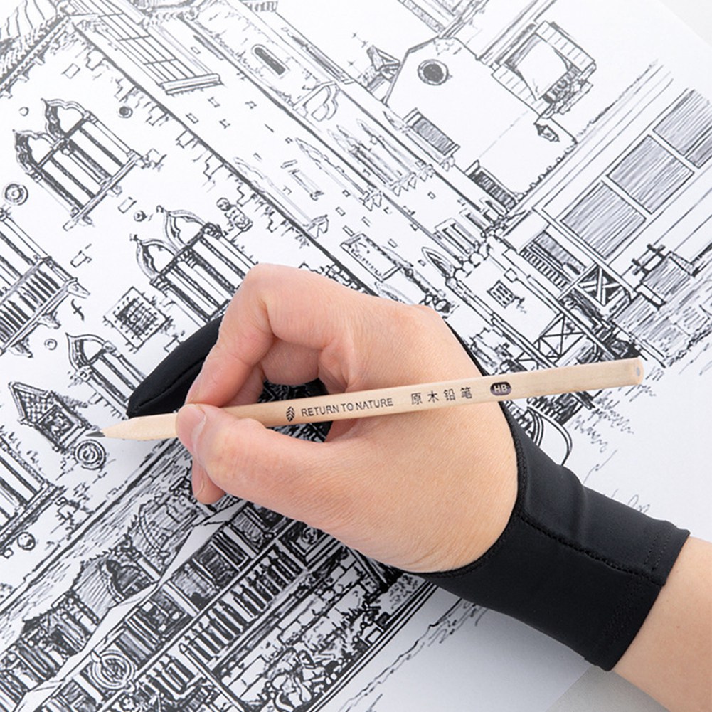 Ingenious-10個入りアーティスト用描画用2本指防汚 - Drawing Glove Artist のレビューと価格