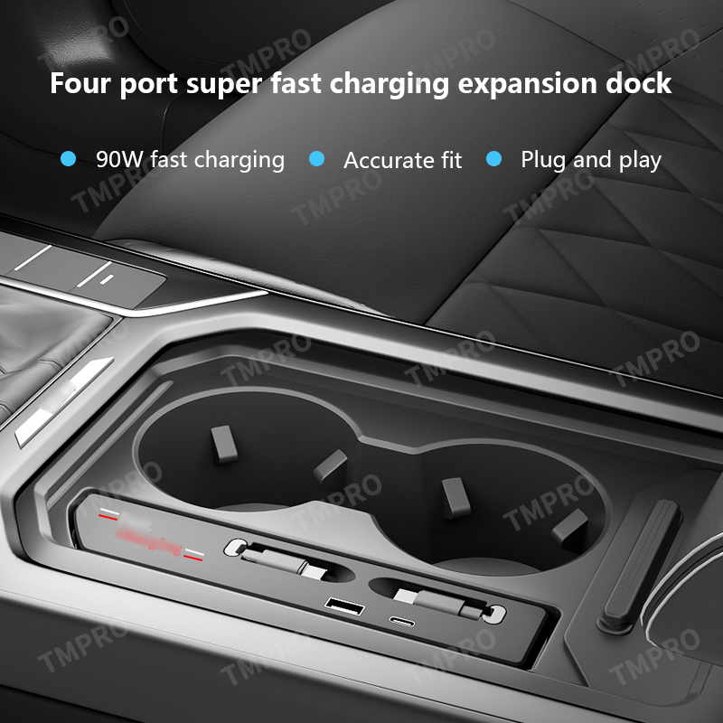 PD QC 高速充電拡張ドック フォルクスワーゲン パサート - Usb Hub Type C のレビューと価格